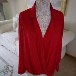 Fun 2 Fun Wrap Blouse